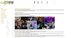 Desktop Screenshot of bandscalgary.com