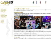 Tablet Screenshot of bandscalgary.com